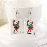 Poker Playing Cards Earrings
