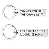 Thanks for the BOMB Dick Keychain