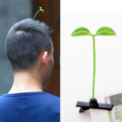 Grass Sprout Hair Clip