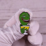 Pepe + Kermit Pins & Keychains