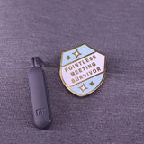 Pointless Meeting Survivor Pin
