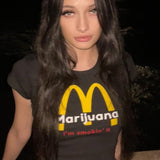 Marijuana McDonalds Tee