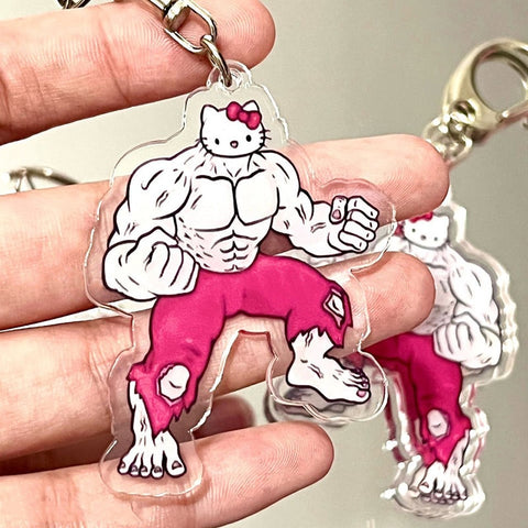 Buff Hello Kitty Keychain