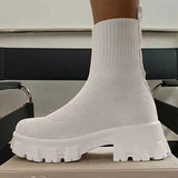 Sock Platform Boots