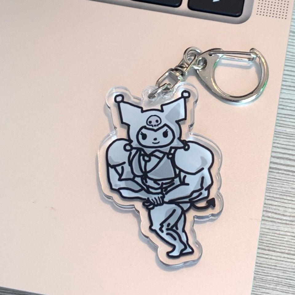 Buff Hello Kitty Keychain – White Market