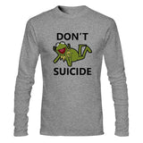 "Don't Suicide" Kermit Long Sleeve Shirt