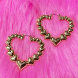 Ring of Hearts Earrings