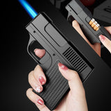 Gun Cigarette Lighter & Holder