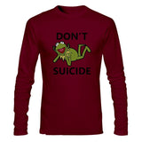 "Don't Suicide" Kermit Long Sleeve Shirt