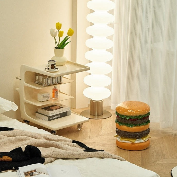 Krabby Patty Table / Stool – White Market