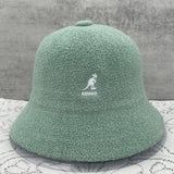 Kangaroo Embroidered Safari Bucket Hats