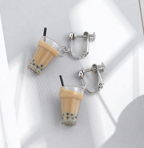 Bubble Tea Earrings