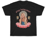 Paris Hilton 'Stop Being Poor' Tee