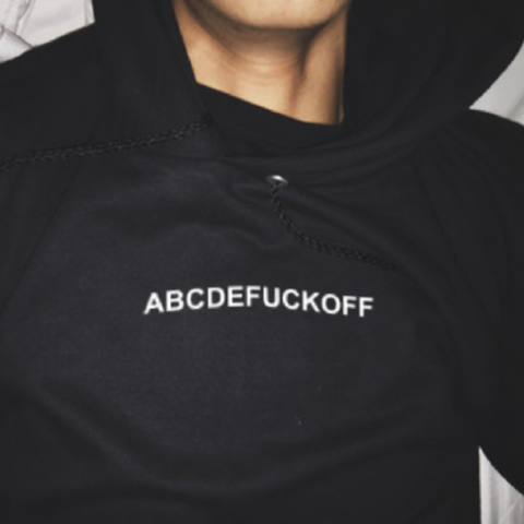 Abcdefuckoff Hoodie