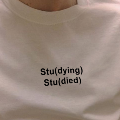 "Studying" Tee