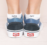 "Fuck Off" Ankle Socks
