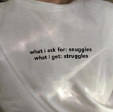 "Struggles" Tee