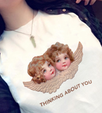 "Thinking About You" Angel Tee
