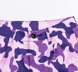Purple Camouflage Trousers