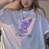 "Cocaine" Care Bear Tee