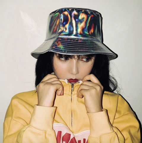 Holographic Bucket Hat