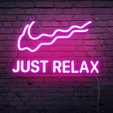 Just Relax Neon Light