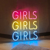 Girls Girls Girls Neon Light