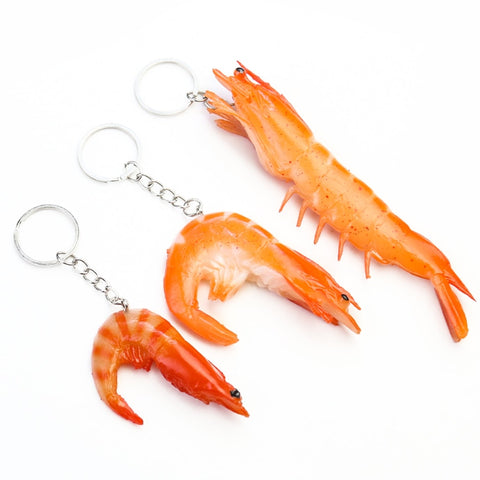 Shrimp Keychain & Pendant
