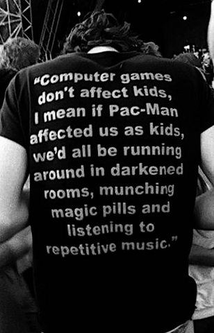 "Computer Games Don't Affect Kids" Tee