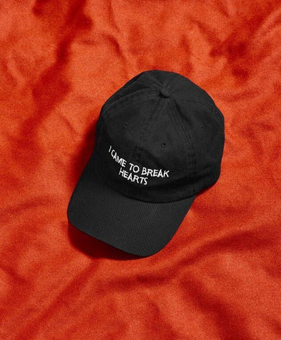 "I Came To Break Hearts" Embroidered Cap