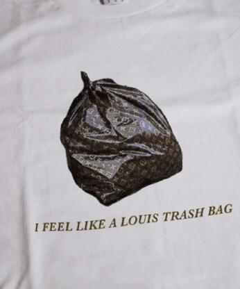 Louis vuitton trash bag 