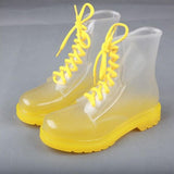 Clear Gradient Rain Boots