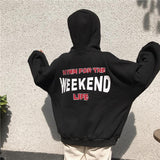 "Weekend Life" Oversized Hoodie