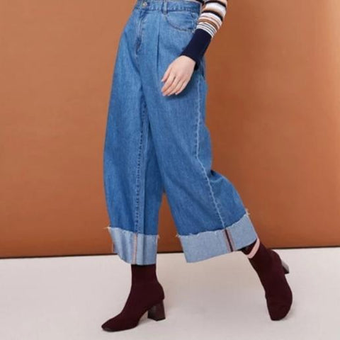 Retro Wide Leg Jeans