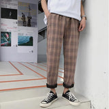 Relaxed Plaid Pants