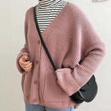 Oversized Thick Knit Cardigan