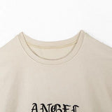 "Angel" Embroidered Tee