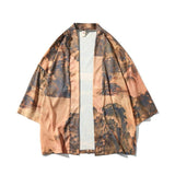 Landscape Printed Kimono Shirt