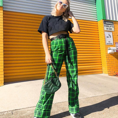 Electric Plaid Pants