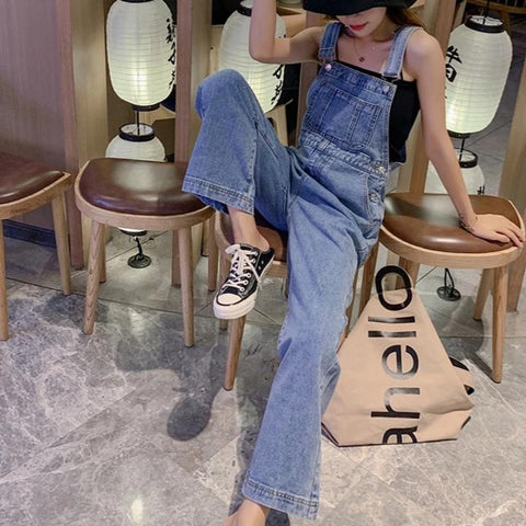 90's Basic Denim Overall