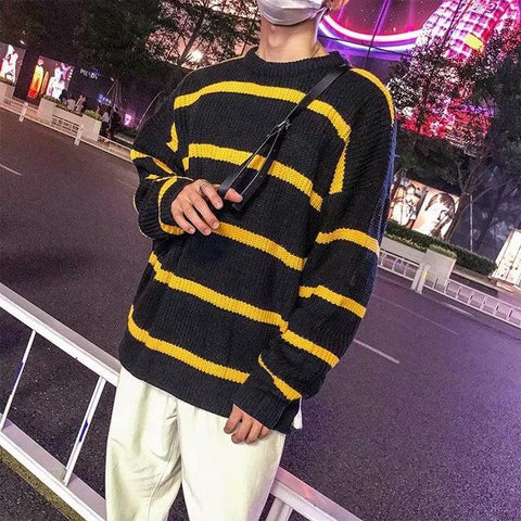 Astro Striped Pullover