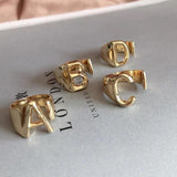 Personalized Gold Initial Ring