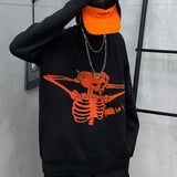 Angry Skeleton Knit Sweater