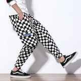 Vintage Checkered Cargo Pants