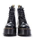 Genuine Leather Combat Platform Boots