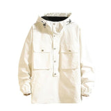 Pullover Double Pocket Jacket