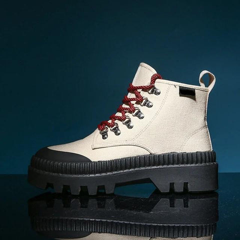 Elevated Canvas Boots