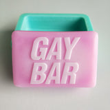 Gay Bar Silicone Soap Mold