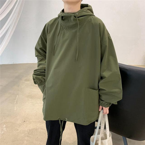 Oversized Hooded Pullover