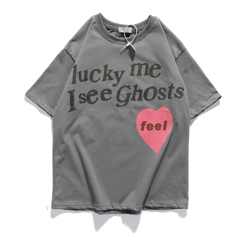 "Lucky Me I See Ghosts" Tee